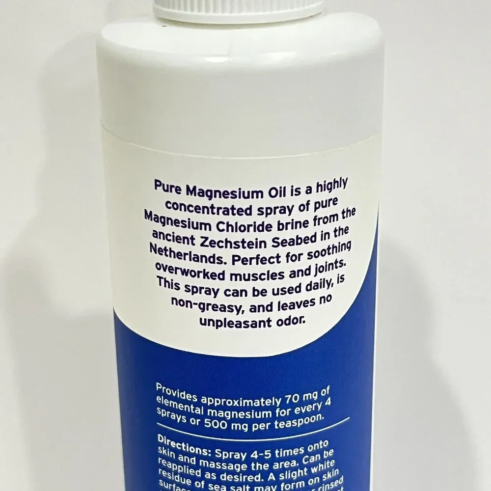 Life Flo Health Pure Magnesium Oil 8 oz 237 ml Not Tested on‎ Animals